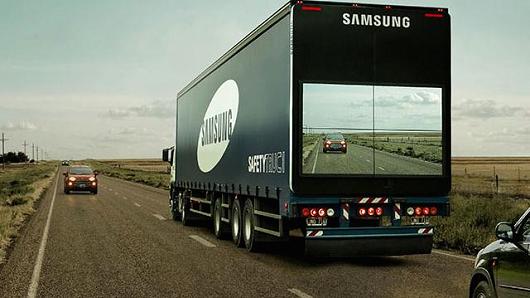 Samsung safty truck