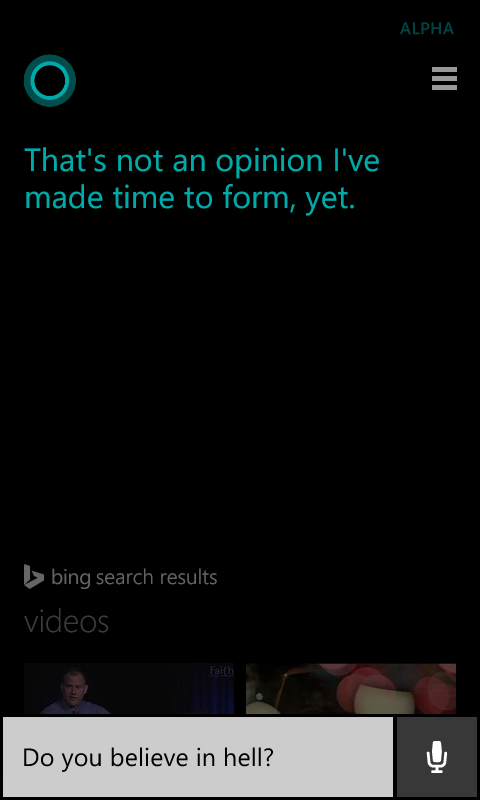 cortana picescorp